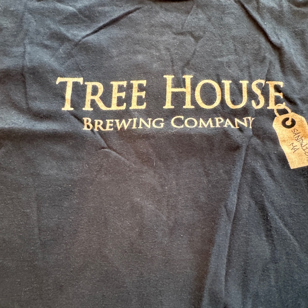 Treehouse Brewing Navy Blue Men's Long Sleeved Shirt- Size XXL - Picture 4 of 10